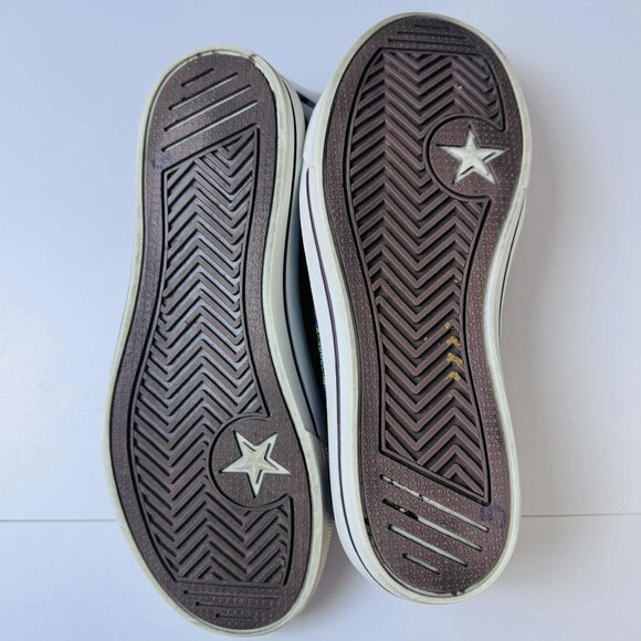 Colorful Mandala Boho Sneakers – Handmade Mexican Style – Women's Size ~8 - Picture 7 of 8